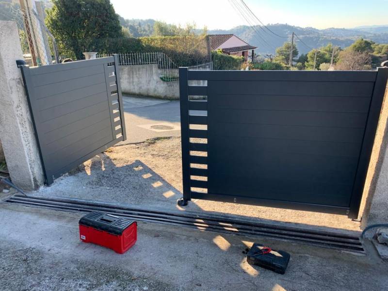 Installateur de portail en aluminium 